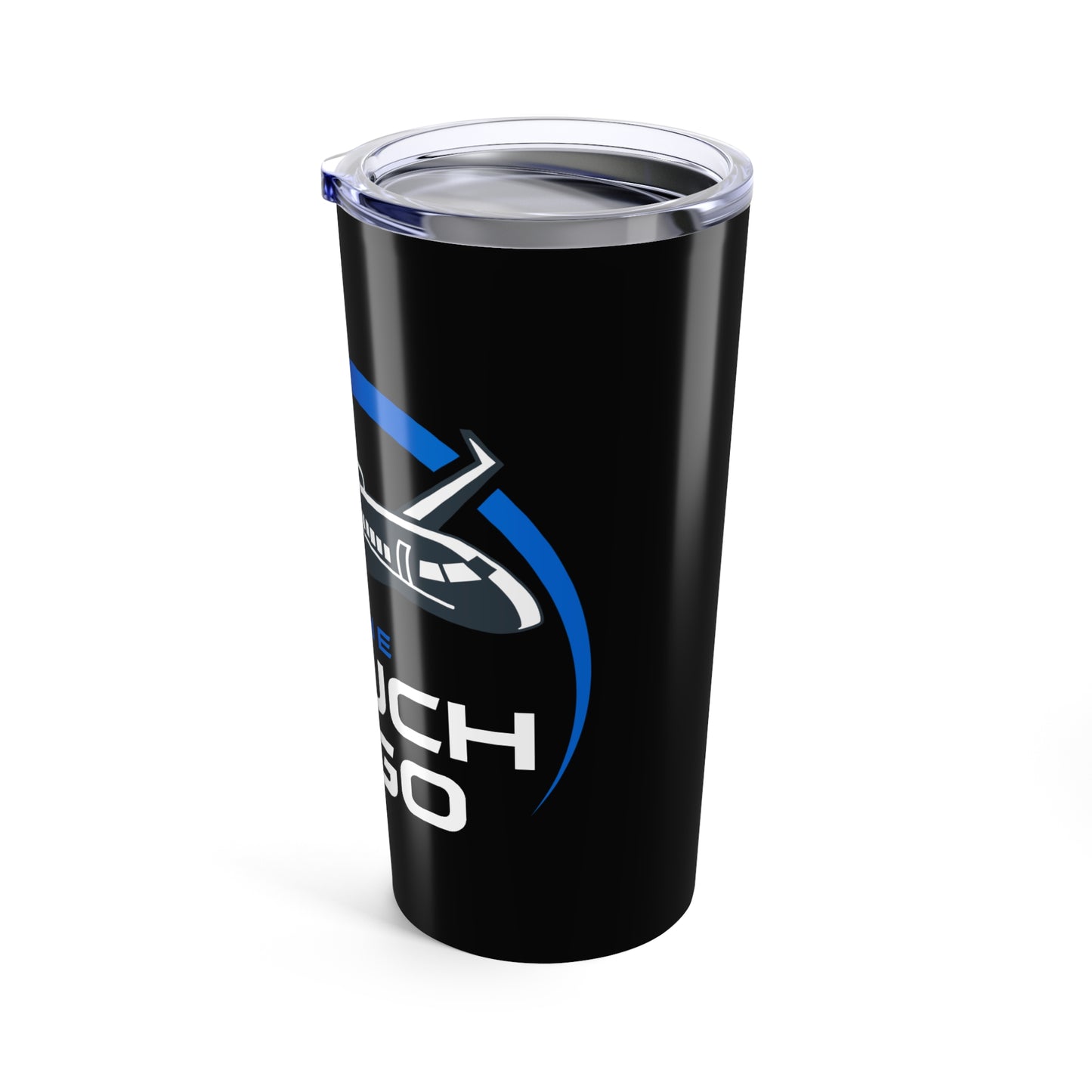 20oz Travel Tumbler - Touch & Go - Perfect for Pilots & Aviation Lovers